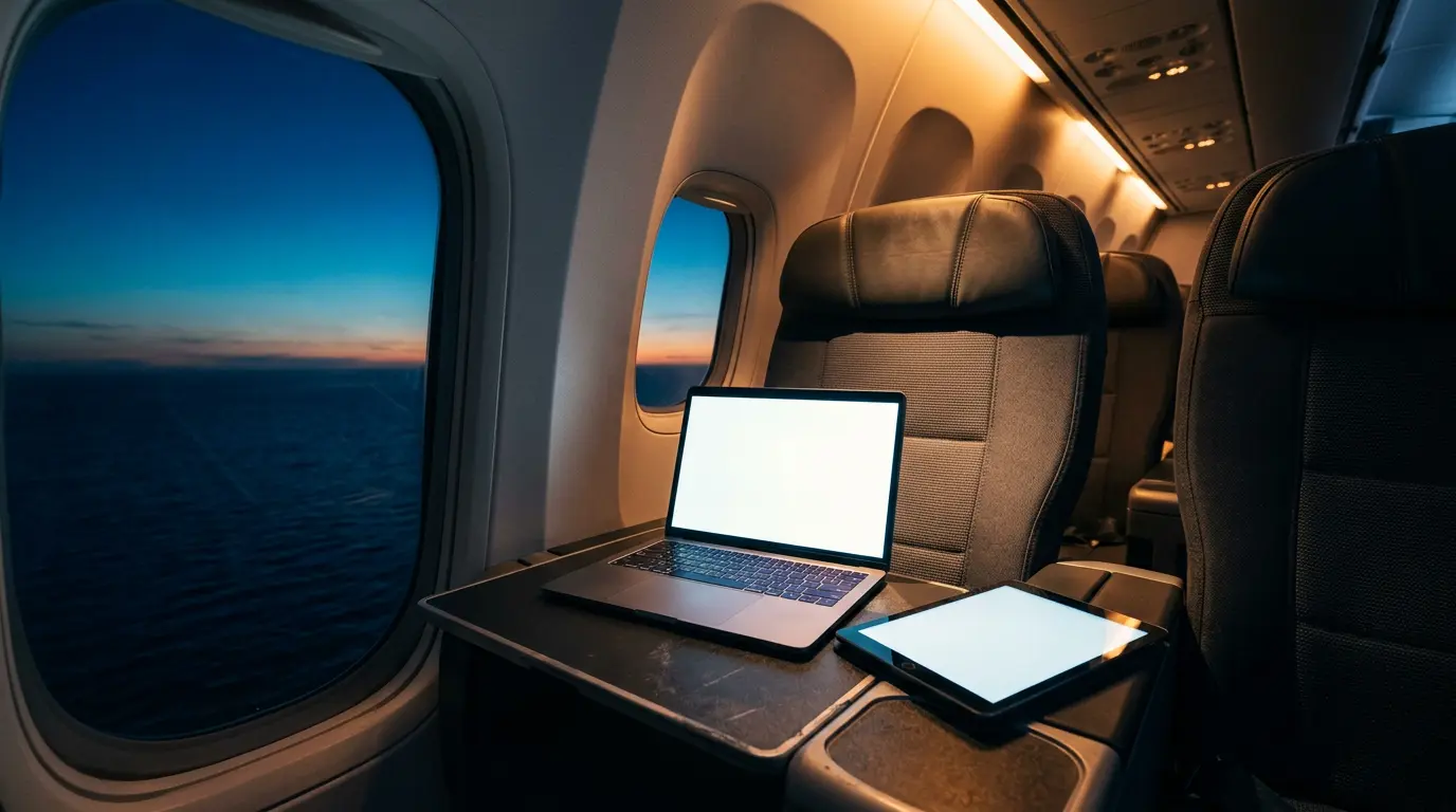 United Airlines acelera expansão da Starlink para 1.000 aeronaves