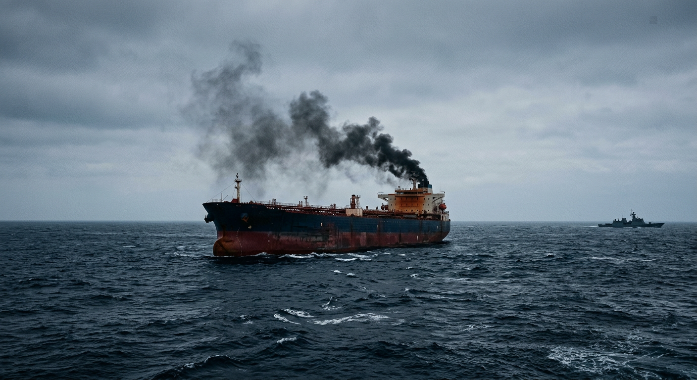 EUA atingem navio-tanque com míssil Hellfire em escalada do bloqueio contra o Irã