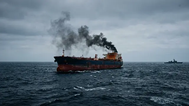 EUA atingem navio-tanque com míssil Hellfire em escalada do bloqueio contra o Irã