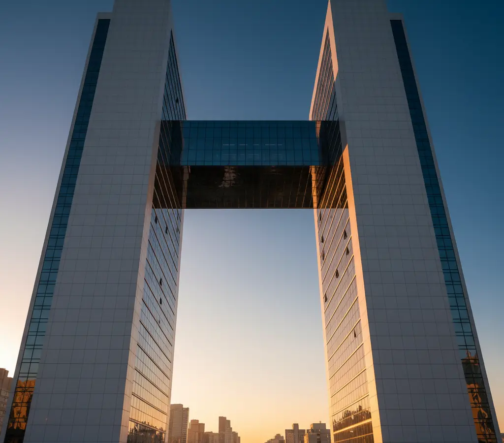 As torres que se abraçam no céu da Zona Leste