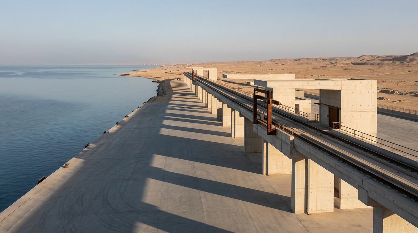 A metamorfose de Neom: da utopia futurista à peça-chave da resiliência logística global