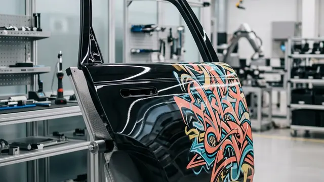 Cyril Kongo transforma Rolls-Royce em tela viva — e o luxo ganha novas cores