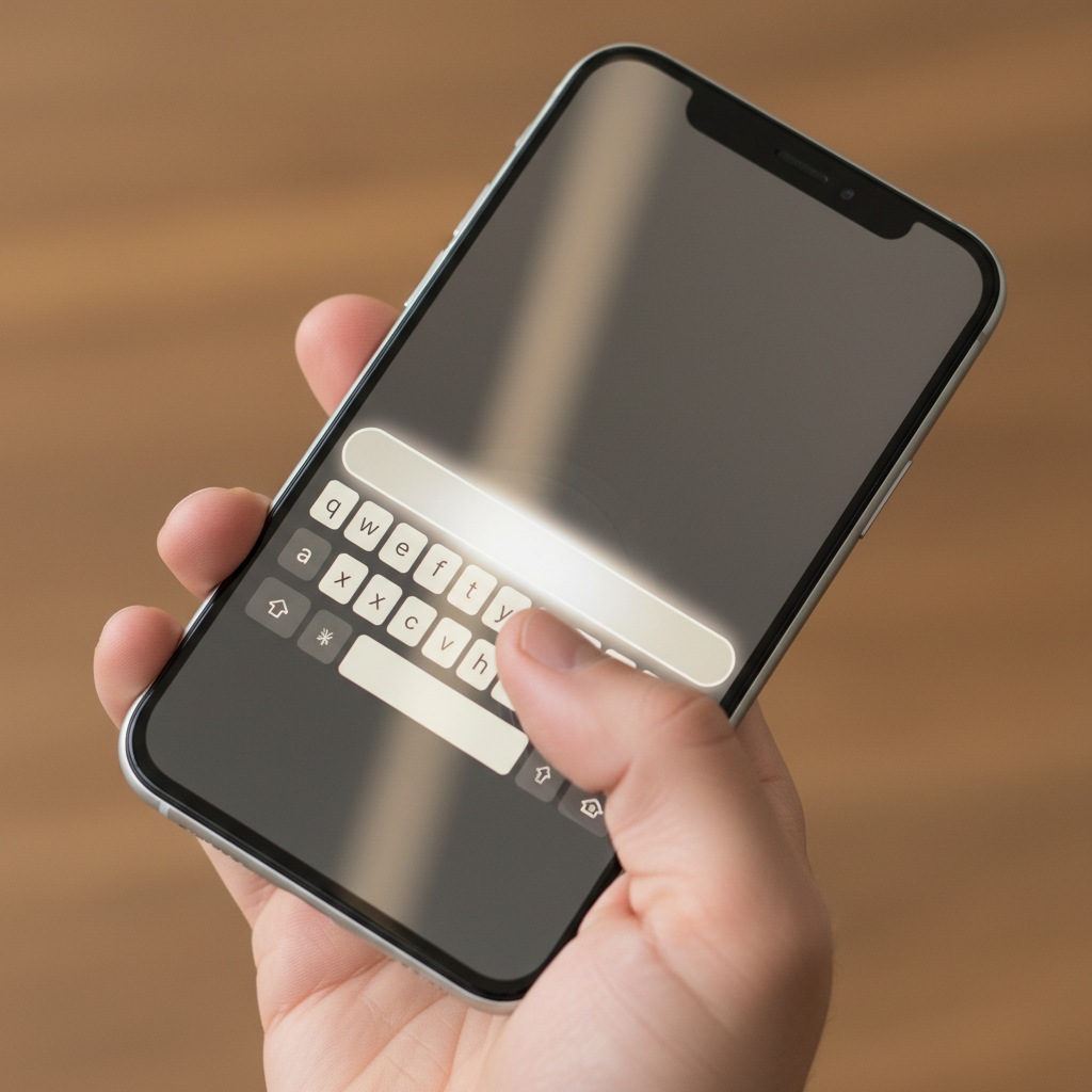 O teclado do iPhone é um trackpad. Você só não sabia