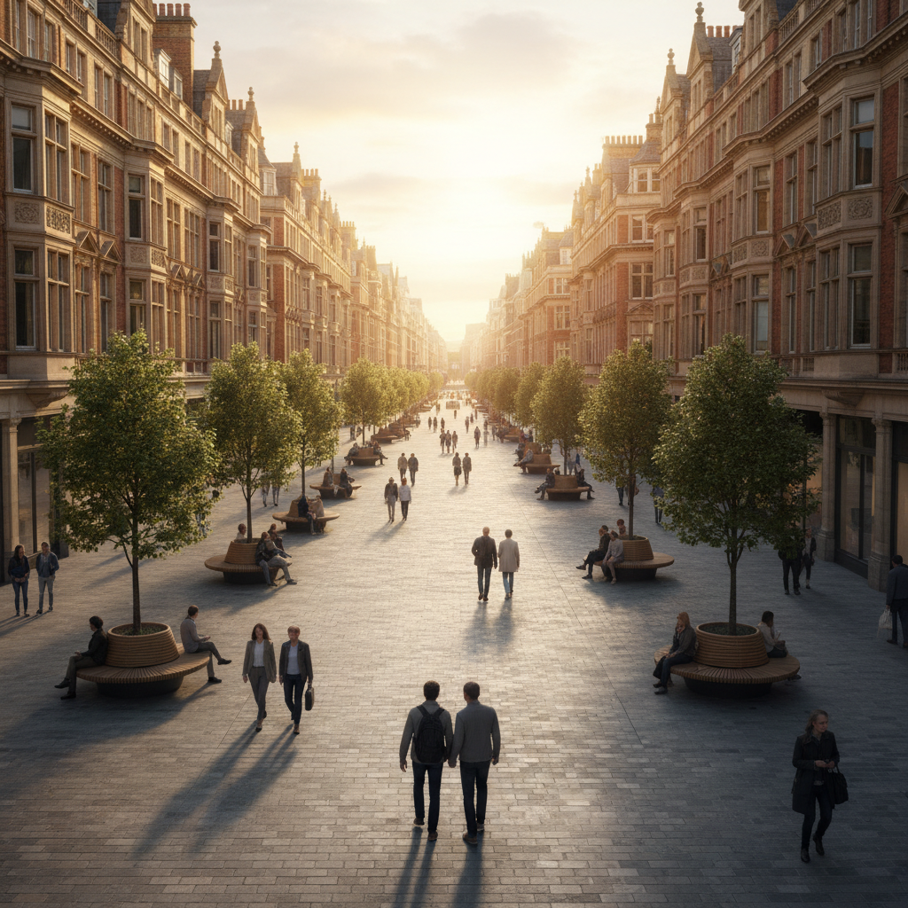 Oxford Street: Londres testa pedestrialização com foco em comércio e urbanismo