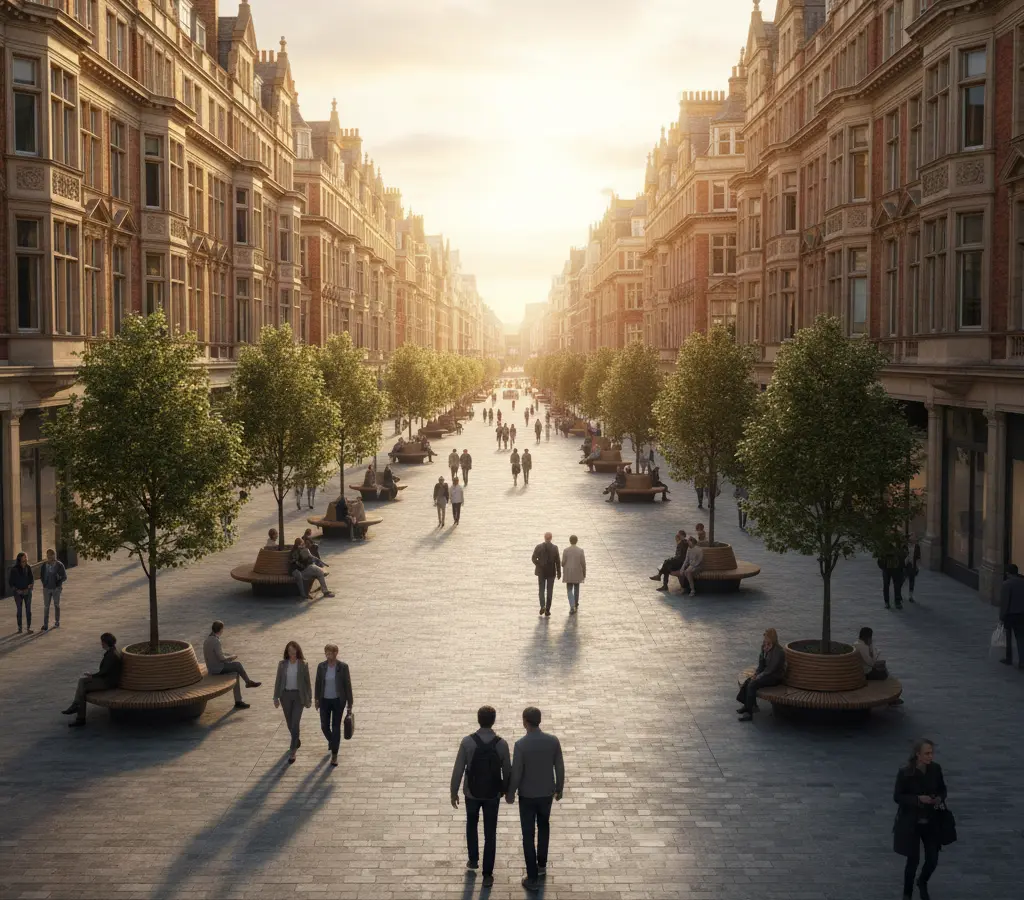 Oxford Street: Londres testa pedestrialização com foco em comércio e urbanismo