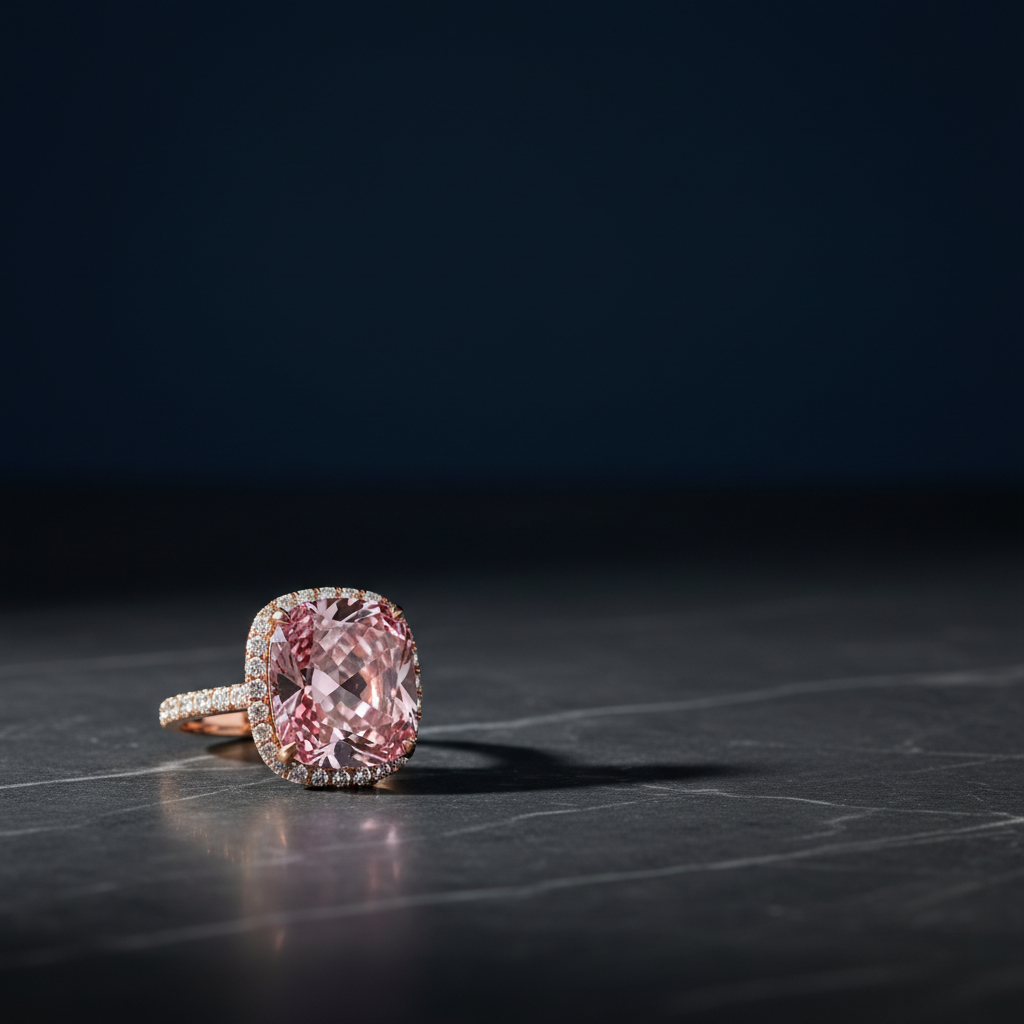 Diamante rosa de 24 quilates Bulgari vai a leilão em Genebra
