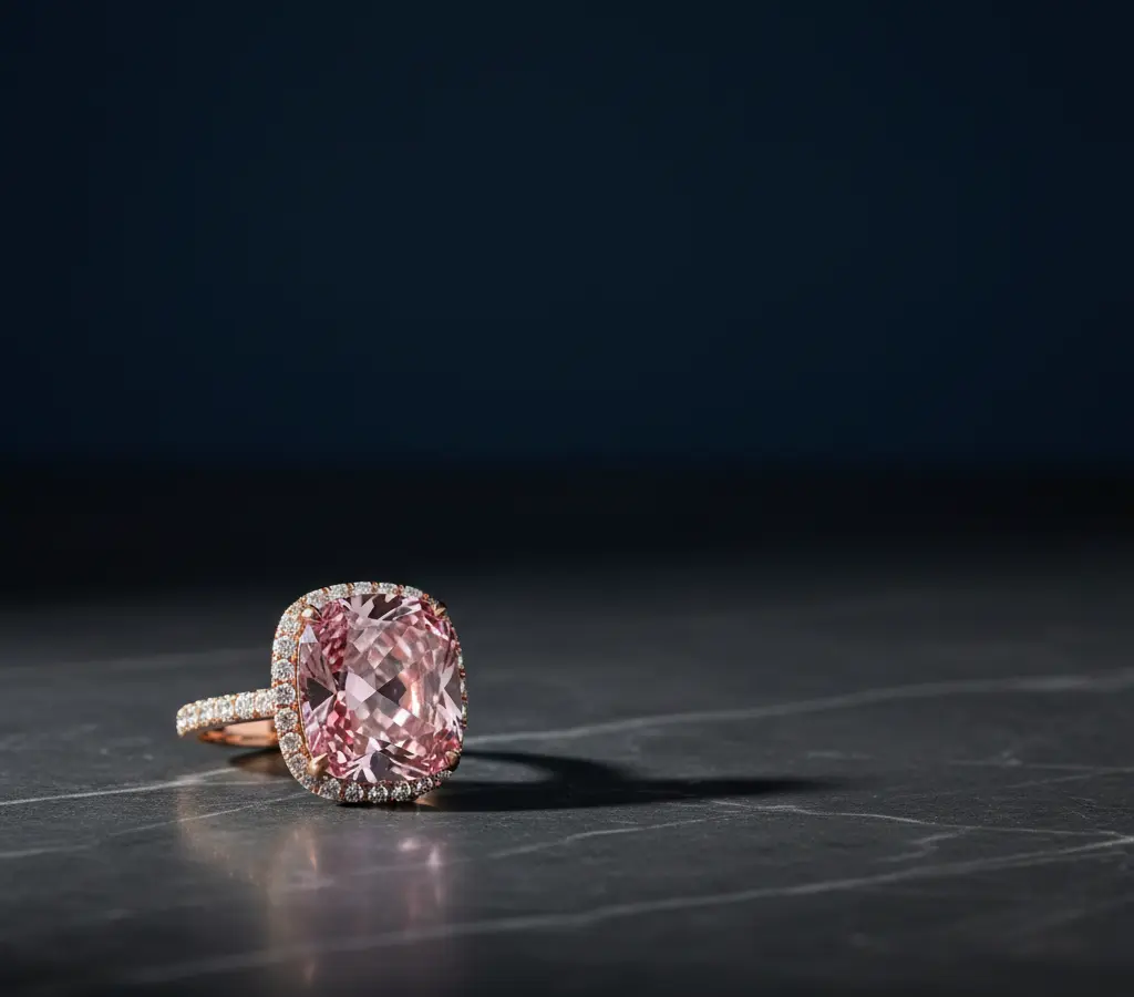 Diamante rosa de 24 quilates Bulgari vai a leilão em Genebra