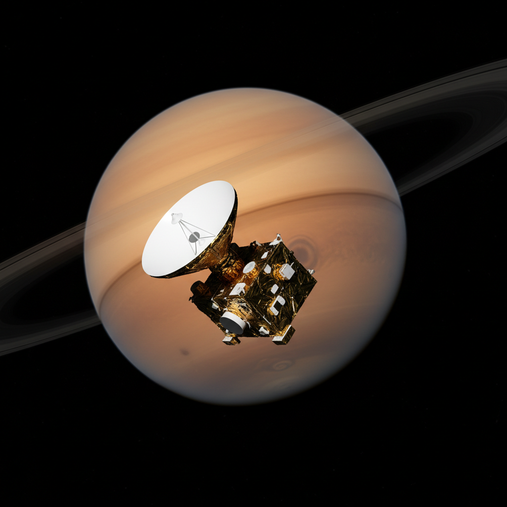 Cassini revela segredos de Titã com fotos inéditas em 2004