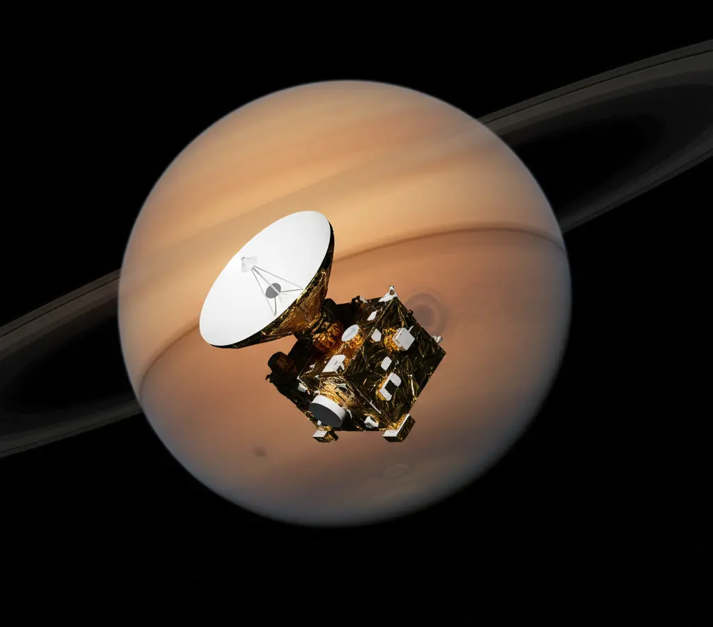 Cassini revela segredos de Titã com fotos inéditas em 2004