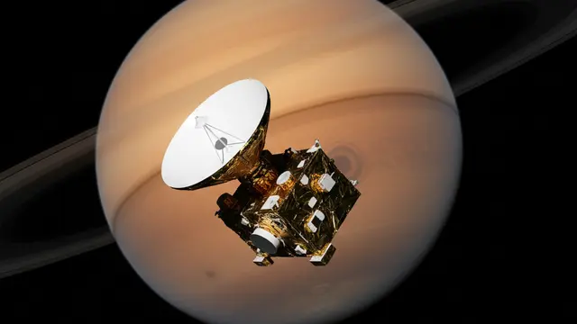 Cassini revela segredos de Titã com fotos inéditas em 2004