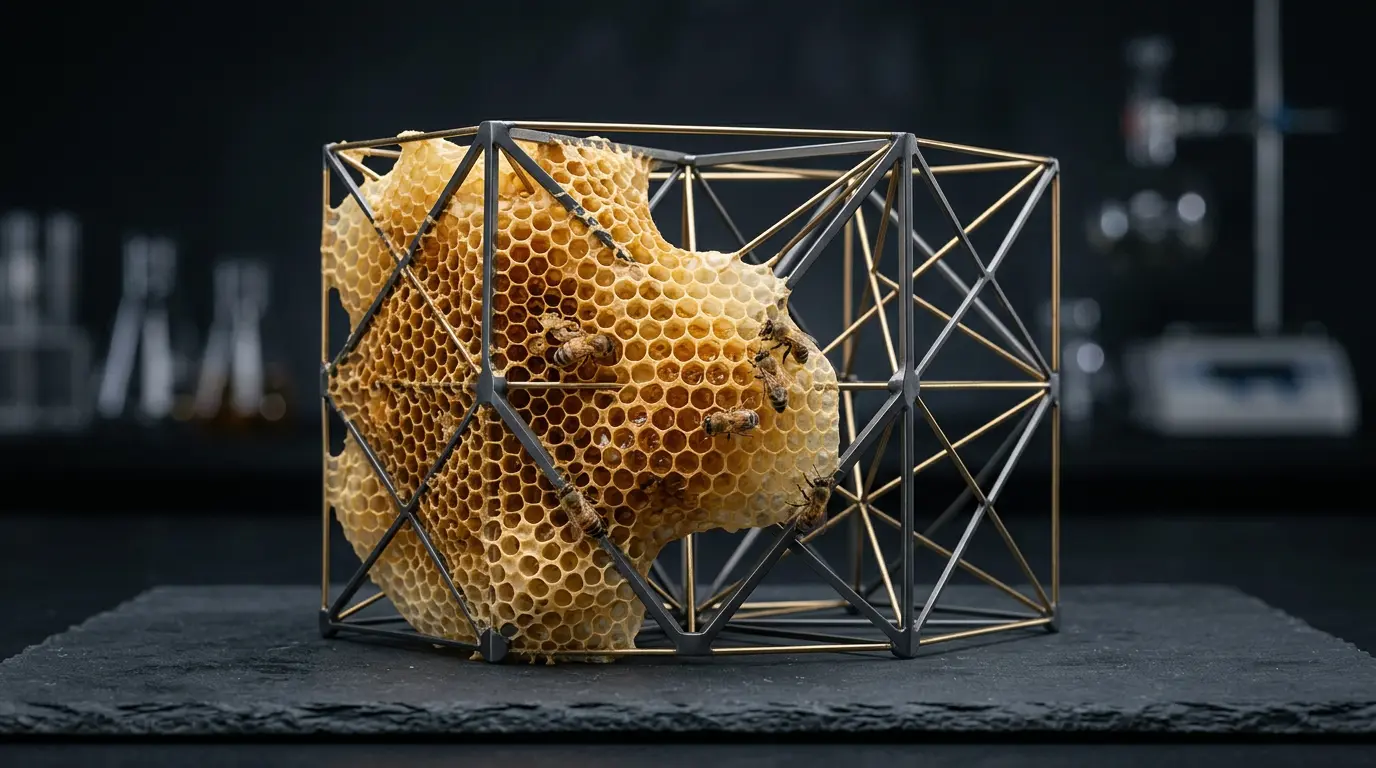 Artistas utilizam colônias de abelhas para criar esculturas em processos colaborativos