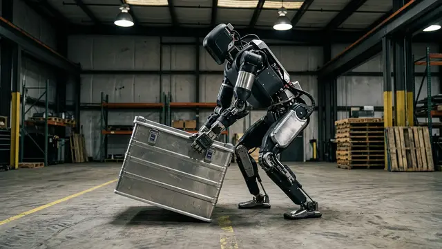 A coordenação de corpo inteiro do robô Atlas impulsionada por IA