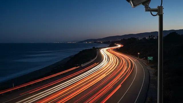 Malibu: Câmeras de velocidade registram 100 mil infrações em 10 dias de teste