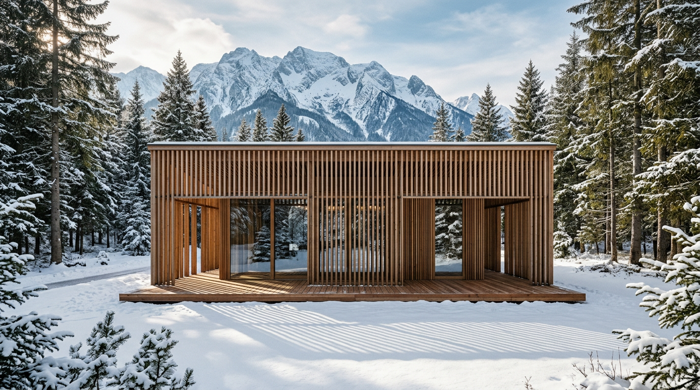 Kengo Kuma e Paul Raff redesenham a porta de entrada para o Parque Nacional de Banff