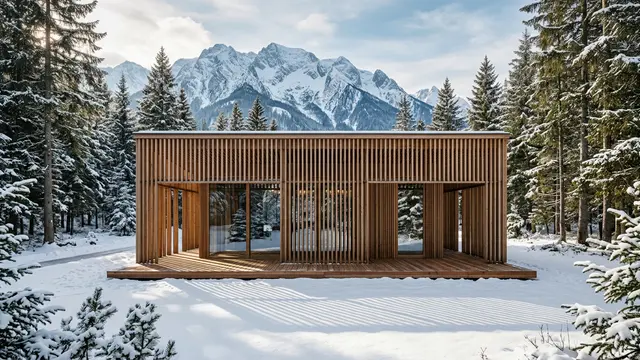Kengo Kuma e Paul Raff redesenham a porta de entrada para o Parque Nacional de Banff