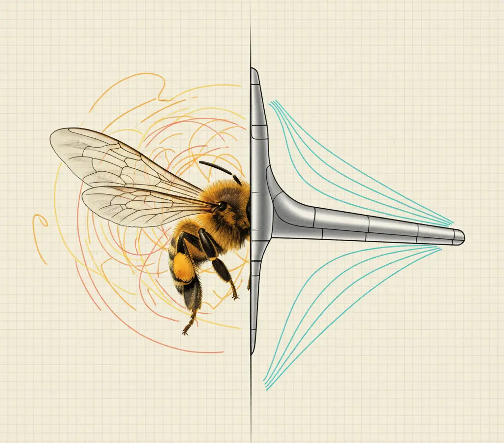 O voo da IA: como a abelha, não como o avião