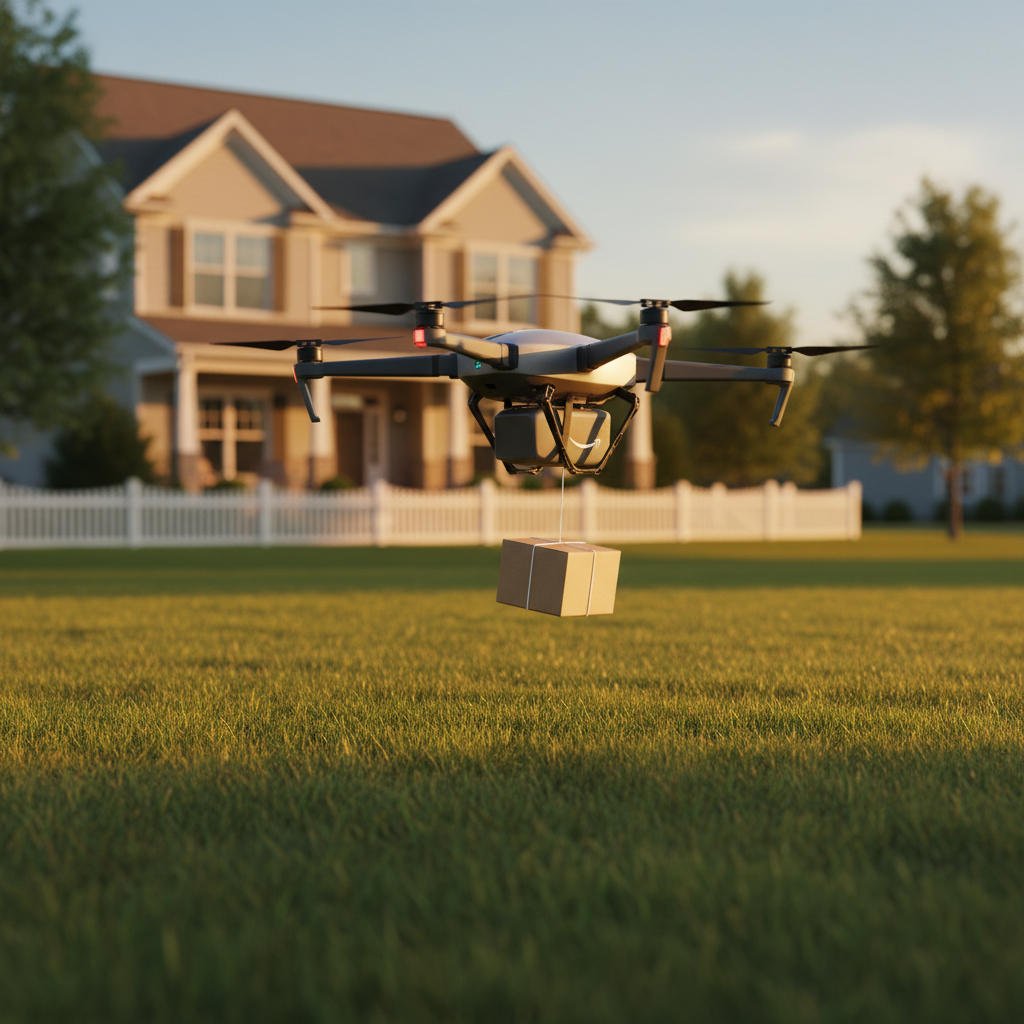 Amazon, enfim, decola com seus drones de entrega