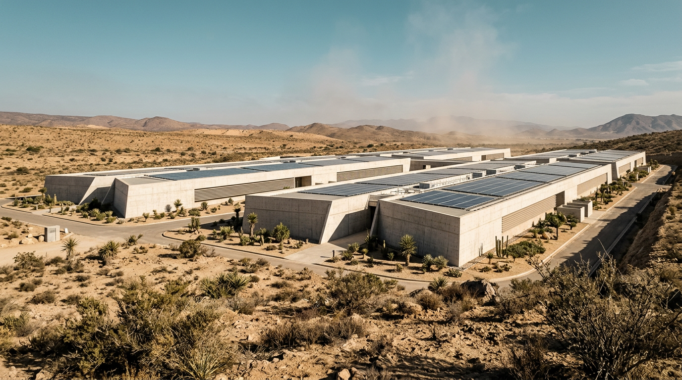 Gensler projeta megacomplexo de 60 data centers em Utah — e Kevin O'Leary quer mudar a estética