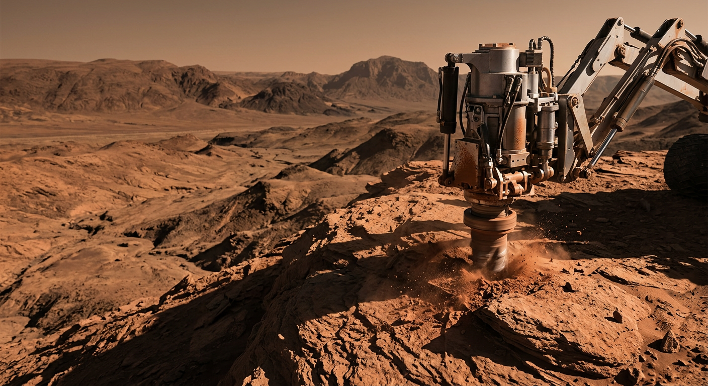 Curiosity retoma perfuração em Marte após contratempo no alvo ‘Atacama’