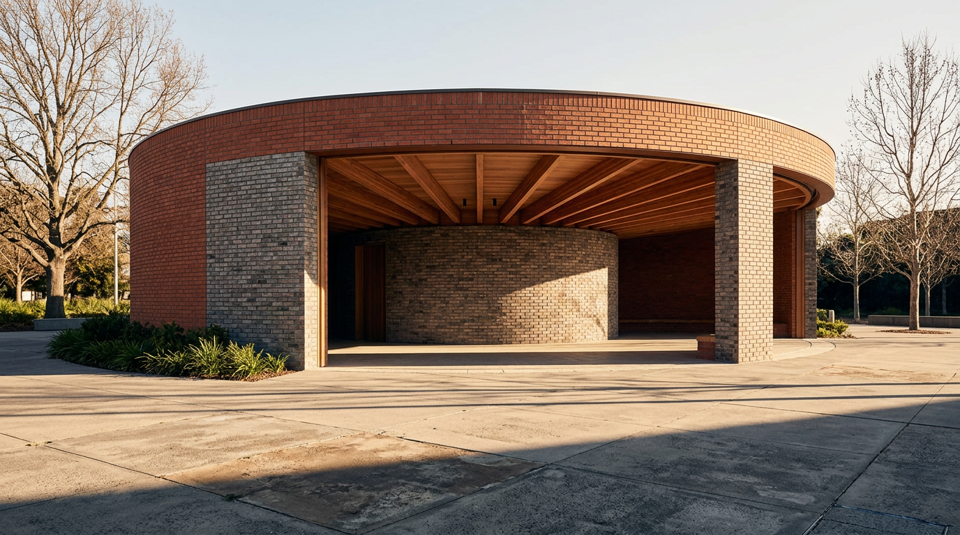 Trahan Architects desenha o silêncio em forma circular — a nova capela de Loyola