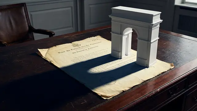 Governo Trump usa relatório de 1924 para contornar Congresso em projeto de arco na capital