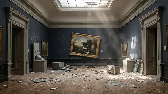 Drones atingem museu na Crimeia — patrimônio cultural vira alvo de guerra