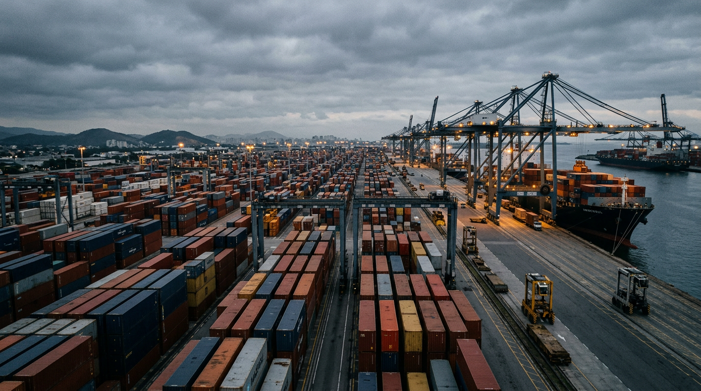 China consolida controle marítimo enquanto portos ocidentais perdem relevância global