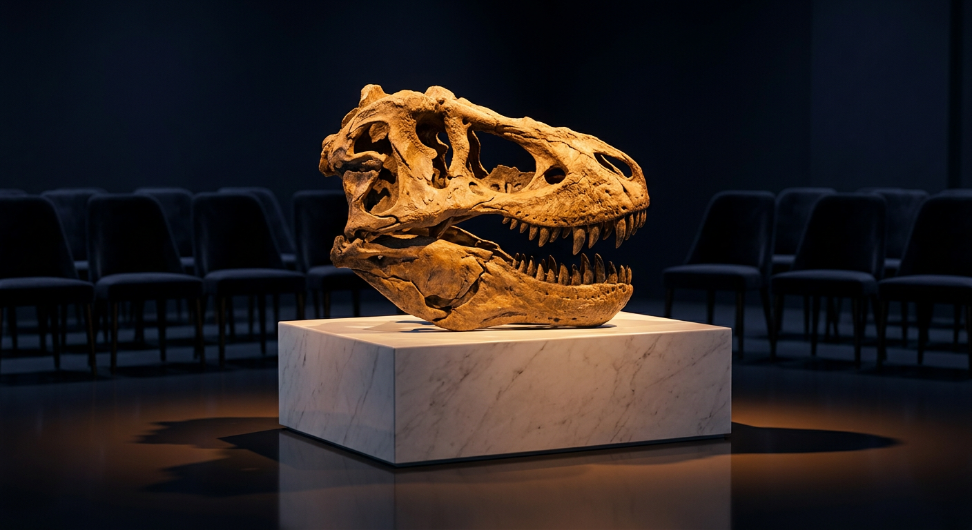 Sotheby’s leiloa T. rex de US$ 30 milhões — o novo troféu do mercado de luxo