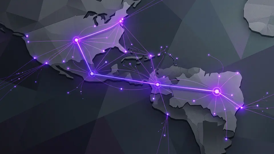 Mapa conceitual de expansão do Nubank na América