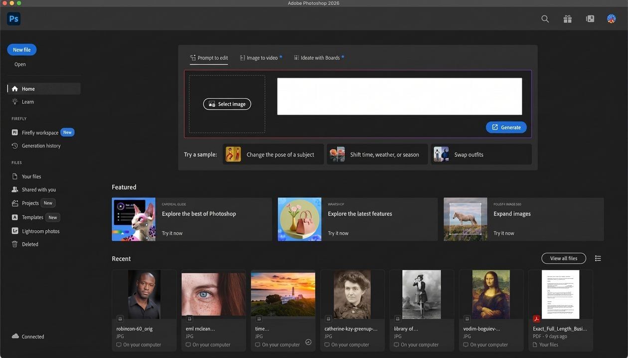 O Photoshop agora tem um chat: a IA vira interface