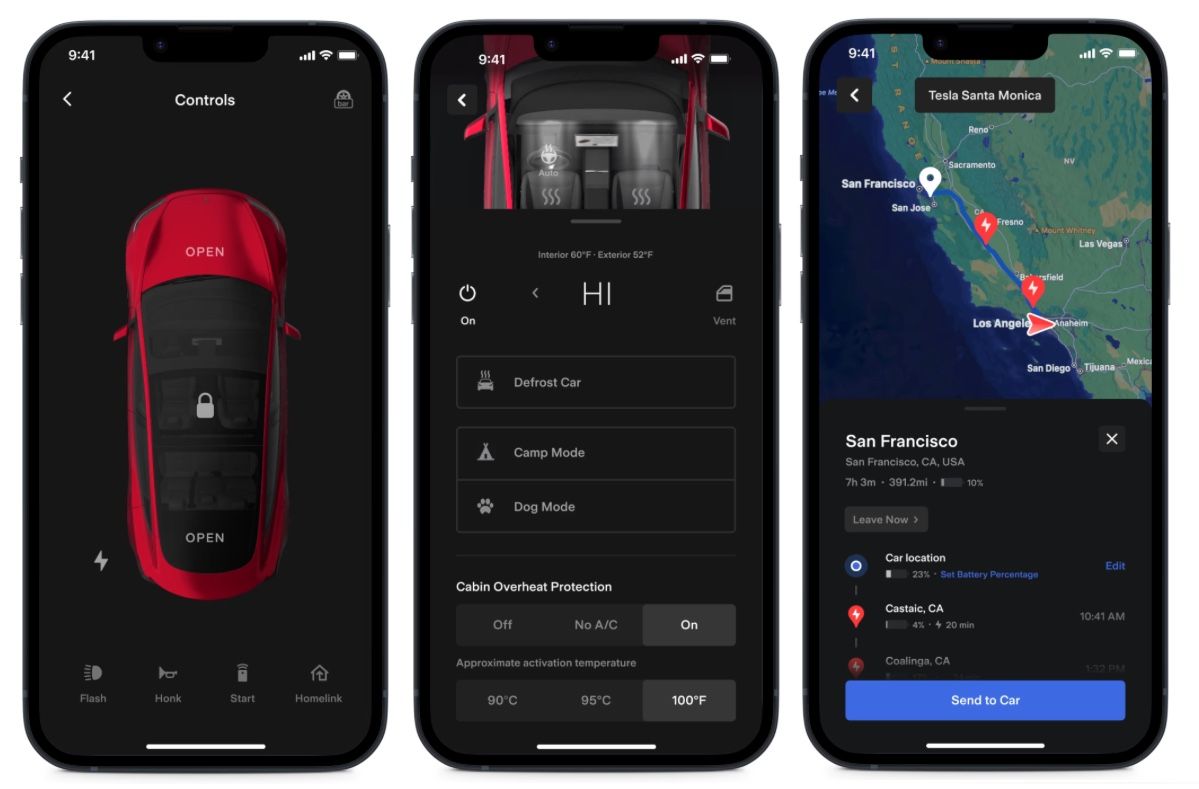 O futuro da Tesla, escondido no código do app