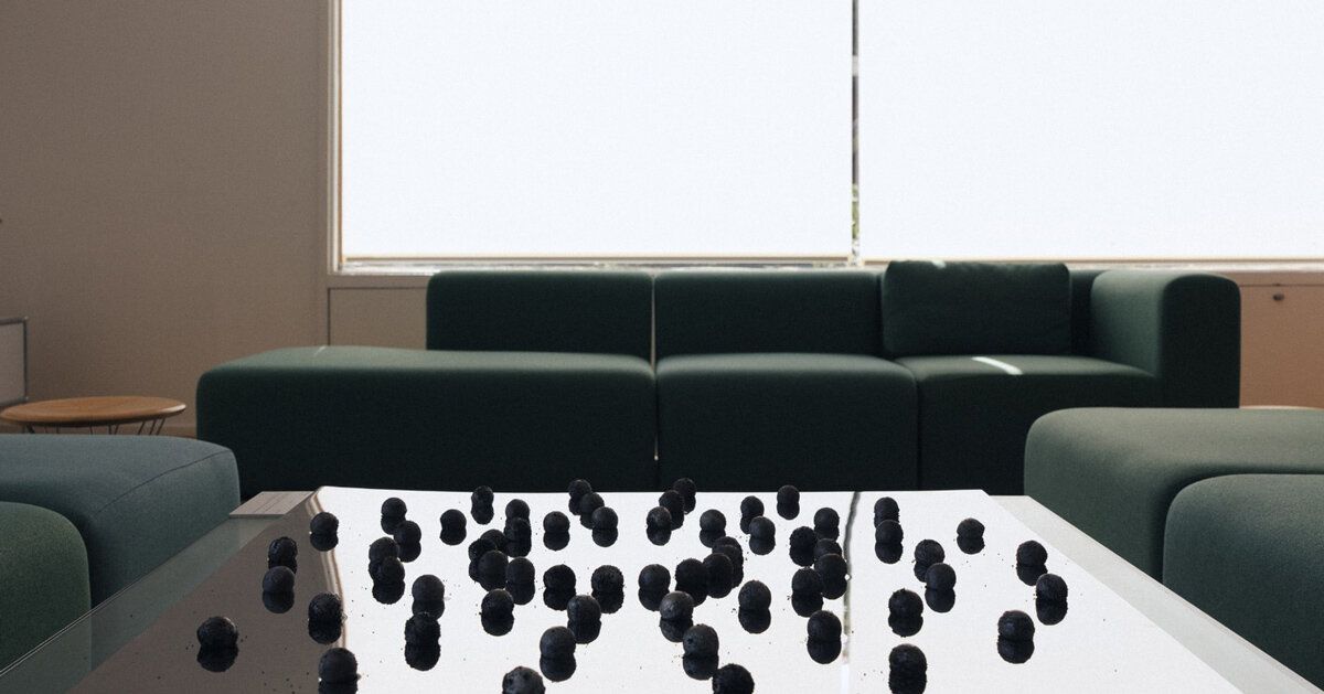 Esculturas comestíveis e metal ativam Wolfhouse de Philip Johnson