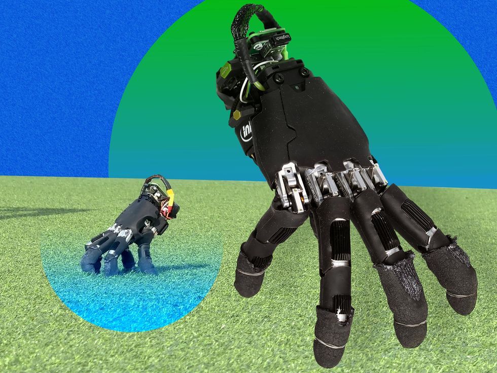 Mão robótica se desliga e anda sozinha para explorar locais inacessíveis