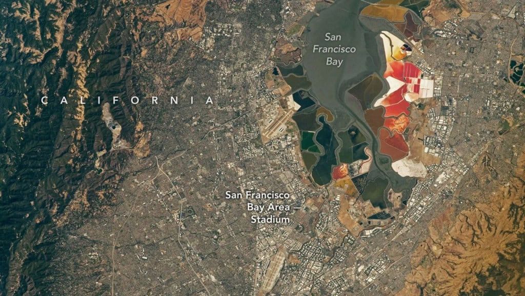 Imagens da NASA revelam o impacto urbano por trás dos estádios da Copa de 2026