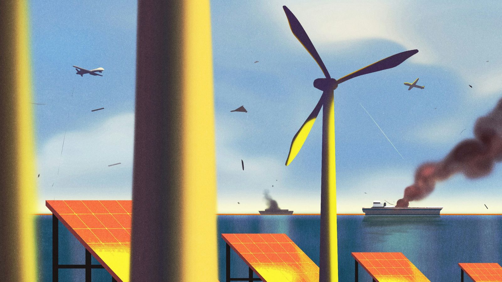 Conflito com Irã acelera transição global para energias renováveis