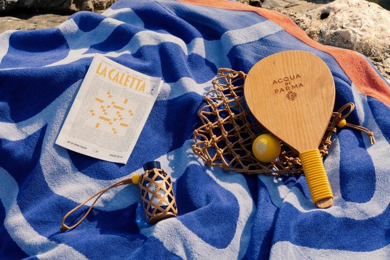 Acqua di Parma celebra 110 anos com a estética do verão italiano — a coleção La Caletta