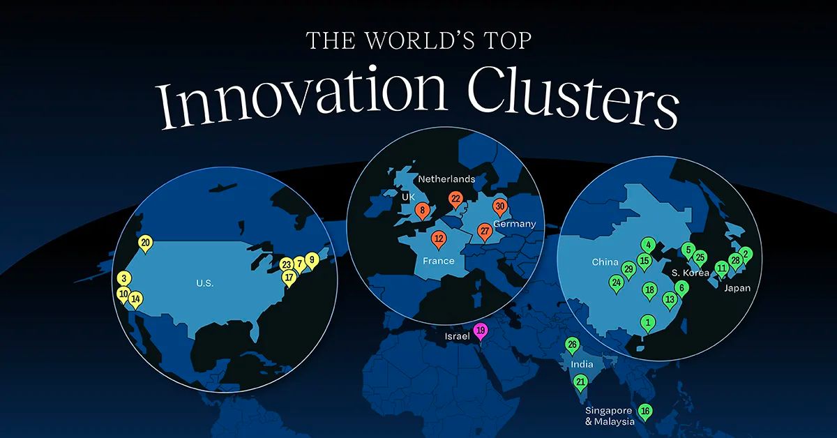 China supera EUA em polos de inovação — entenda o novo mapa global