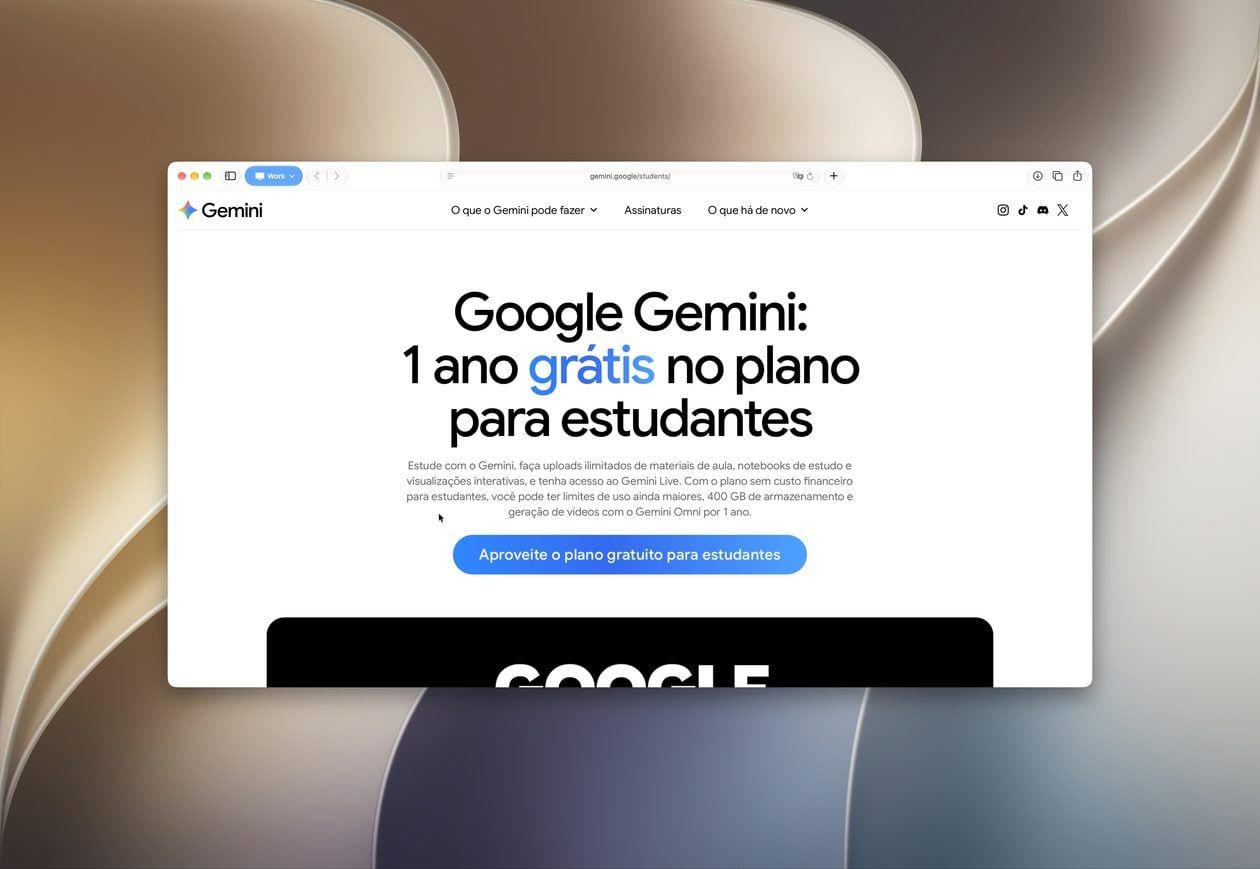 O Google vai à faculdade: Gemini mira a próxima geração de usuários