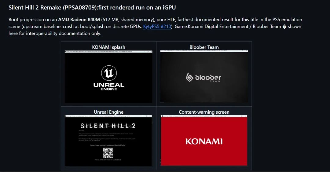 Emulador de PS5 roda Silent Hill 2 Remake em PC com vídeo integrado