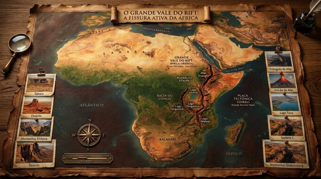 Rift de Turkana: África se divide e pode dar origem a novo oceano