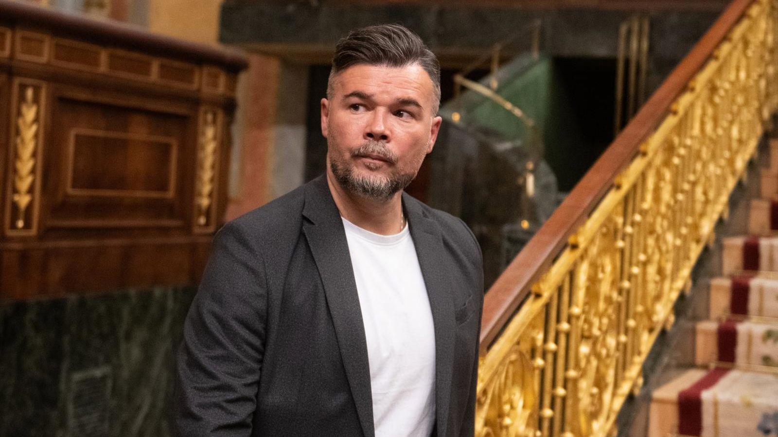 Rufián pressiona governo espanhol a regular fundos 'abutres'