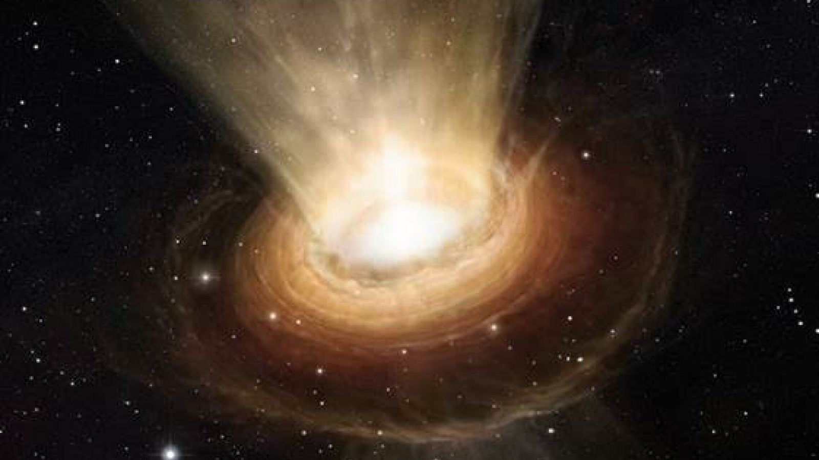 Astrofísicos detectam fluxo de gás recorde — um 'furacão' de categoria 79 no espaço