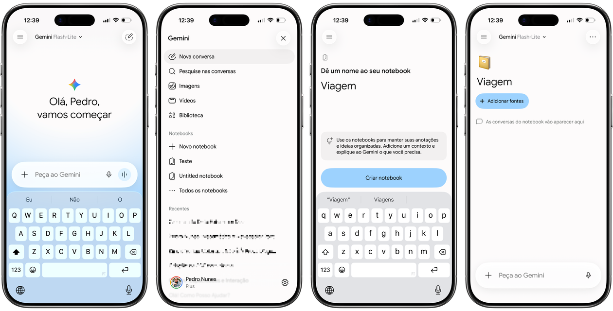 Google Gemini aposta em notebooks para organizar fluxos de trabalho com IA
