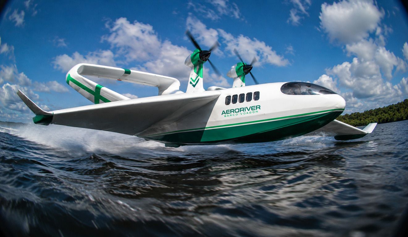 O voo rasante da AeroRiver: a aposta de R$ 18 milhões no 'barco voador'