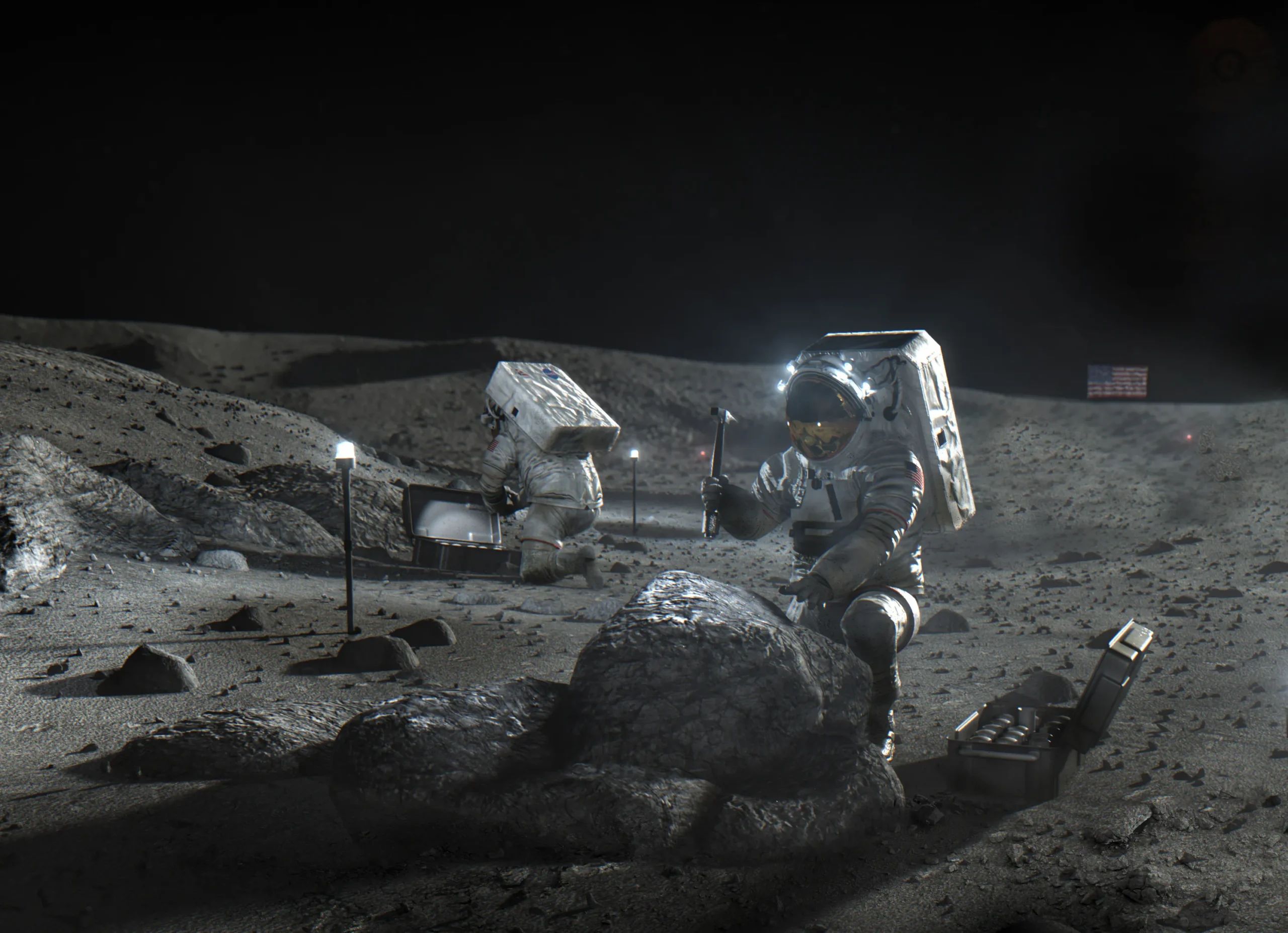 A conta biológica da volta à Lua: NASA busca as respostas