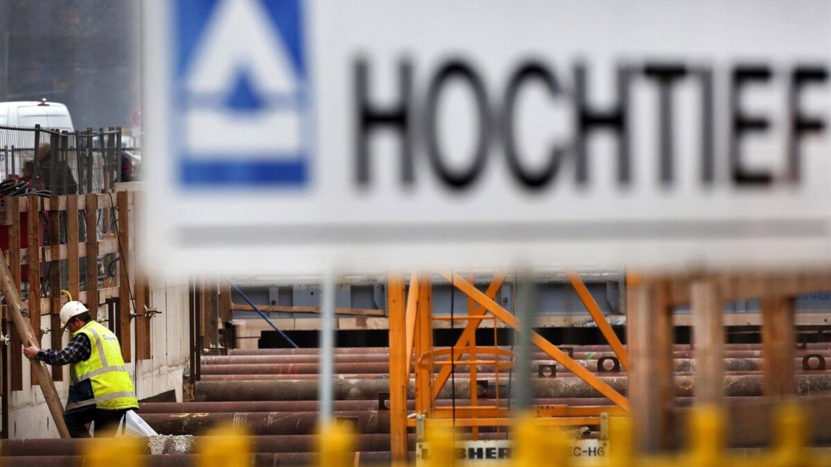Hochtief: o paradoxo do lucro menor e da aposta maior
