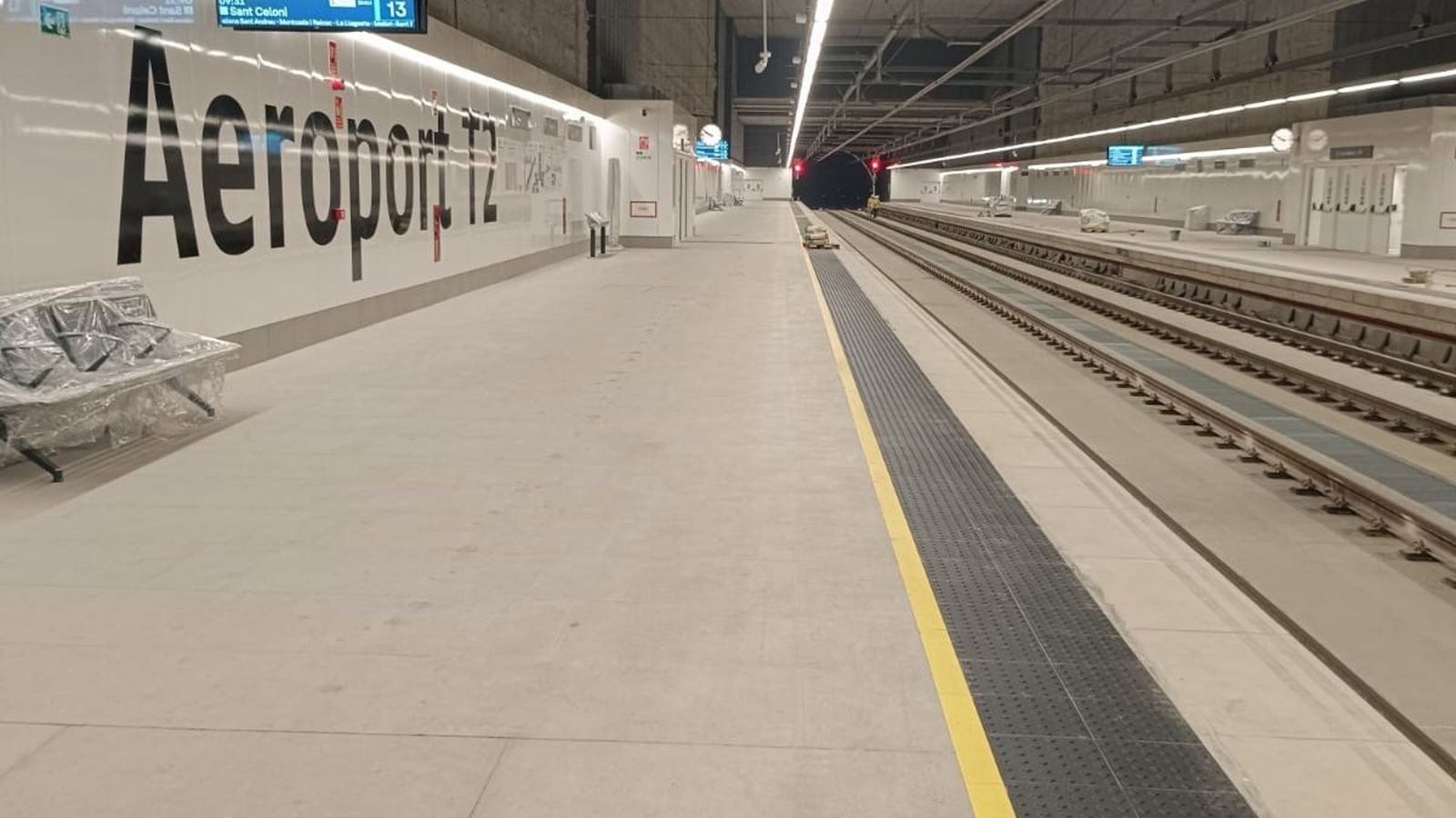 Adif conclui segunda fase de acesso ferroviário ao Aeroporto de Barcelona com 400 milhões de euros