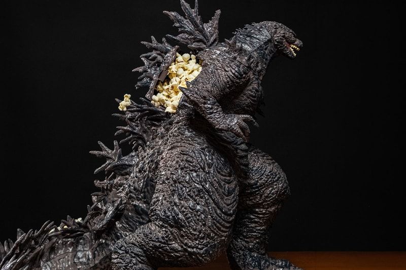 Balde de pipoca de Godzilla: um ícone pop em escala colossal