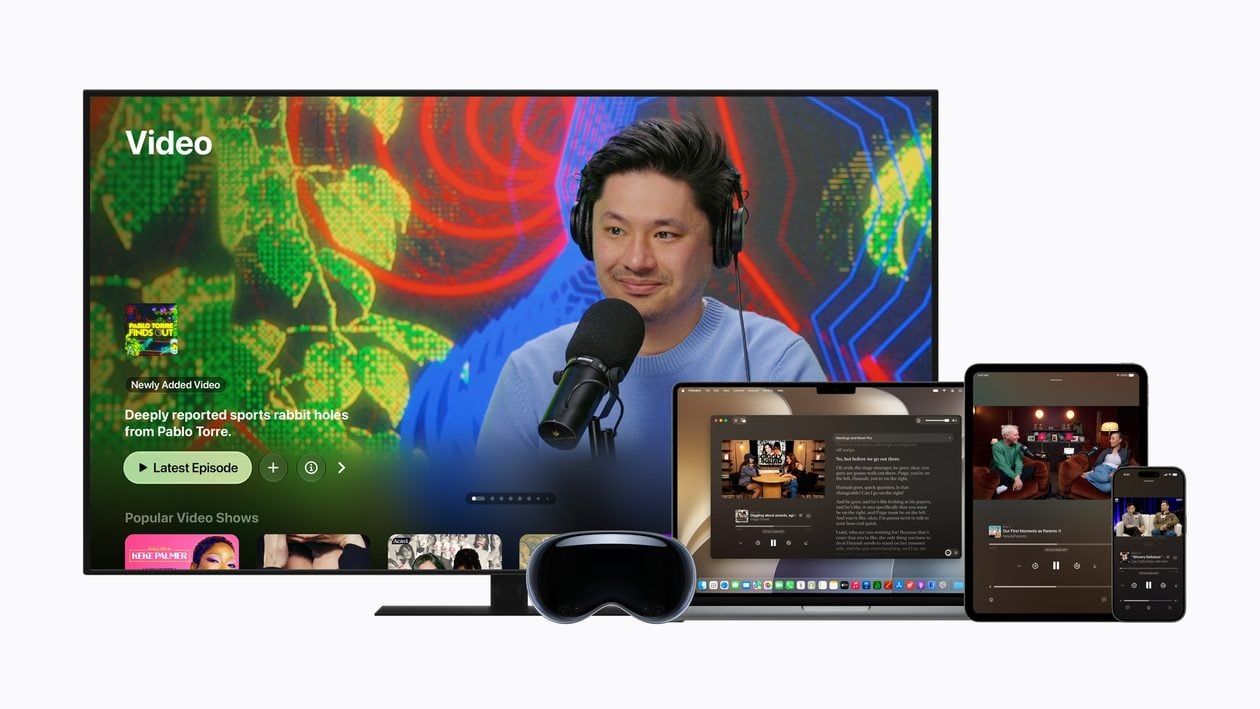 Apple Podcasts adiciona vídeos para assinantes em 170 países