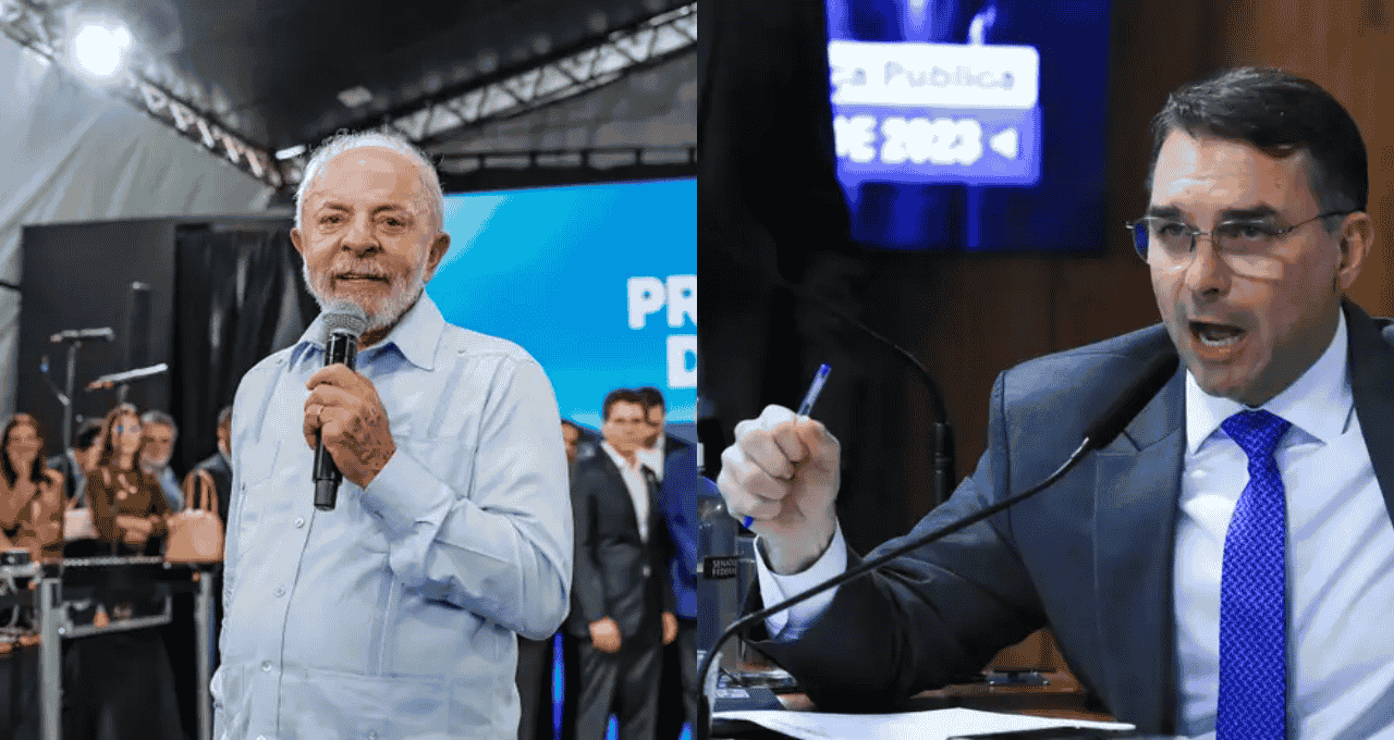 Lula amplia vantagem sobre Flávio Bolsonaro em nova pesquisa eleitoral